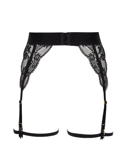 Atelier Amour Evasion Sensuelle Suspender – Black