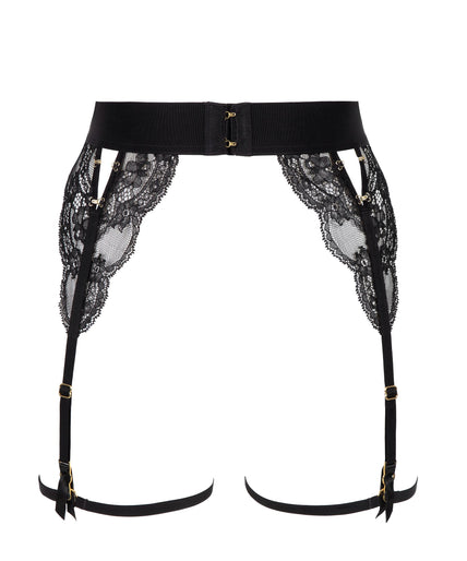 Atelier Amour Evasion Sensuelle Suspender – Black