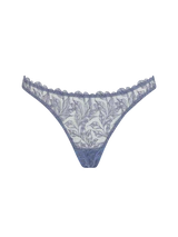 Coco de Mer Elandra String in zacht poederblauw