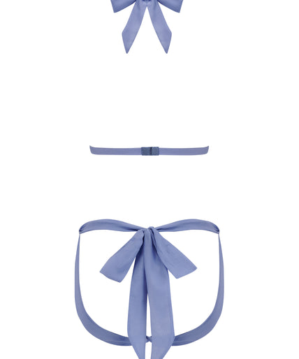 Coco de Mer Elandra Playsuit in zacht poederblauw
