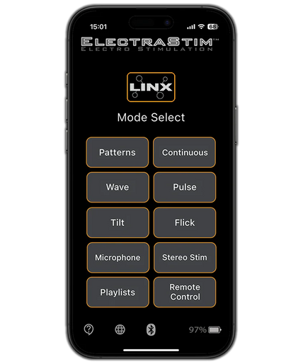ELECTRASTIM - LINX DUAL-CHANNEL ELECTRO STIMULATOR WITH APP & REMOTE CONTROL