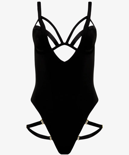 Maison Close – Fatale Bodysuit – Black