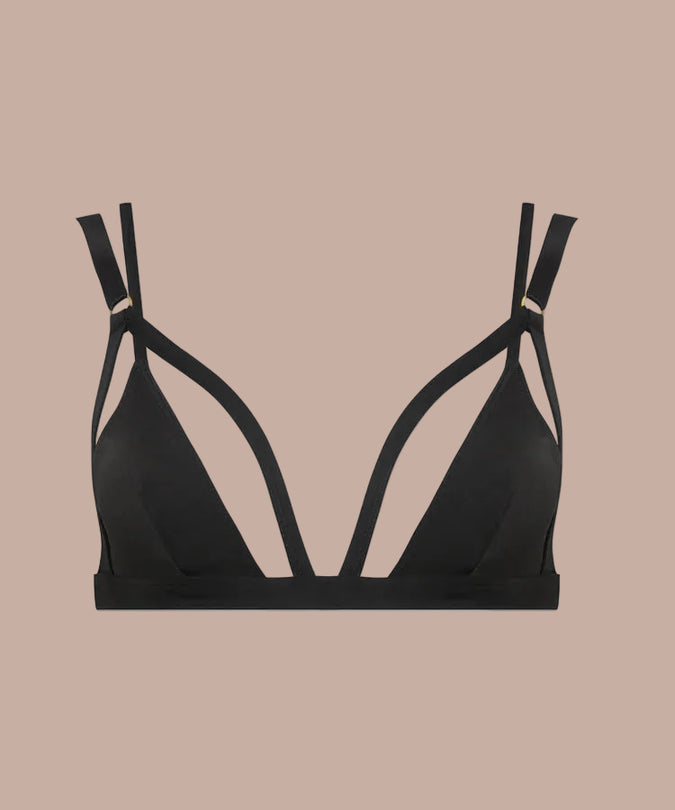 Maison Close – Fatale Triangle Bra Black