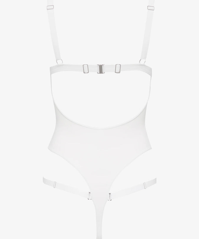 Maison Close – Fatale Bodysuit – White