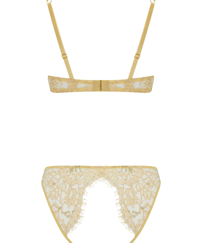 Fiorella Quarter Cup Bra Goud