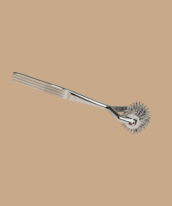 Liebe Seele X-Rose Five Row Wartenberg Pinwheel — Silver