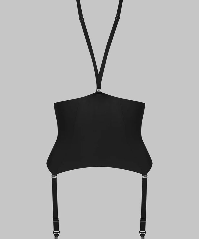 Maison Close – Nuit Infinie Garter Belt Black – 70% Off