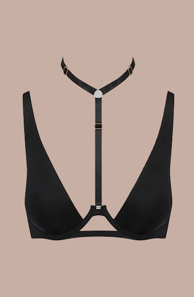 Maison Close – Tapage Nocturne Scarf Bra Black