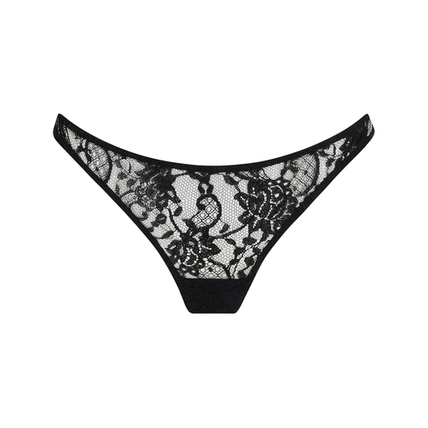 Coco de Mer Hera Thong in Black