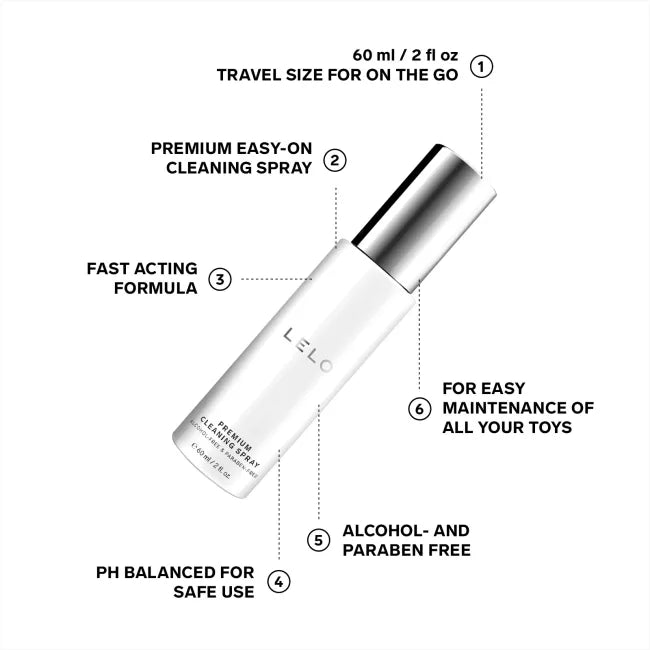 Pleasure Number 16 by LELO: Toy Cleaning Spray 60ml