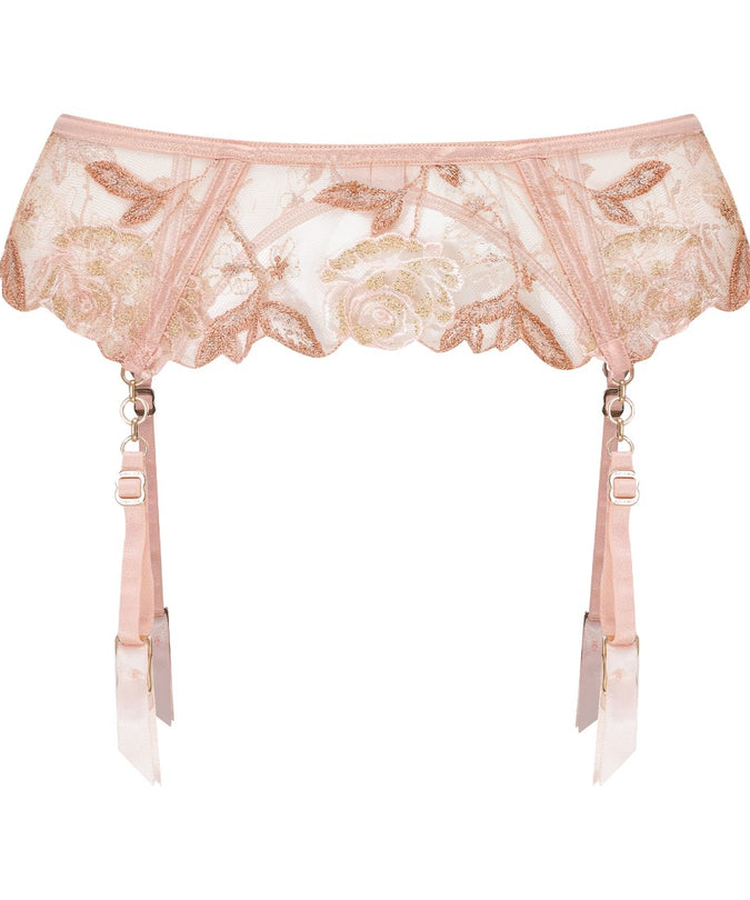 Shikkosa Illusion Suspender in Soft Peacy