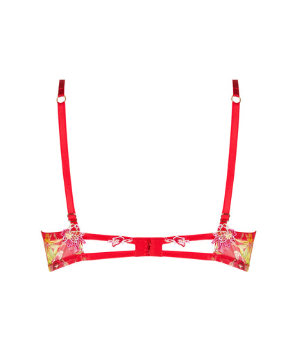 Lise Charmel Soft padded Bra Foret Rubis (Beautiful ruby red)
