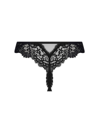 Lise Charmel Mini Thong Desirs de Venise in Seductive Black