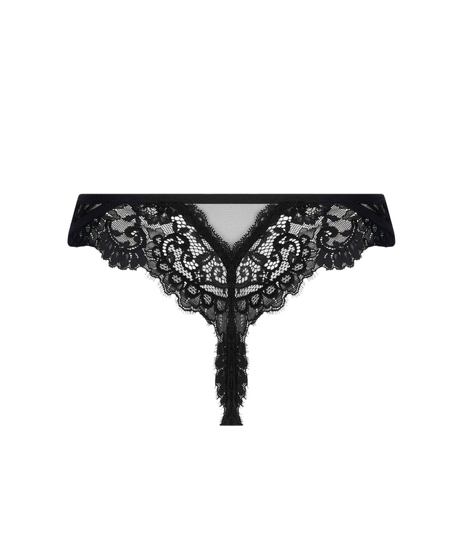 Lise Charmel Mini Thong Desirs de Venise in Seductive Black