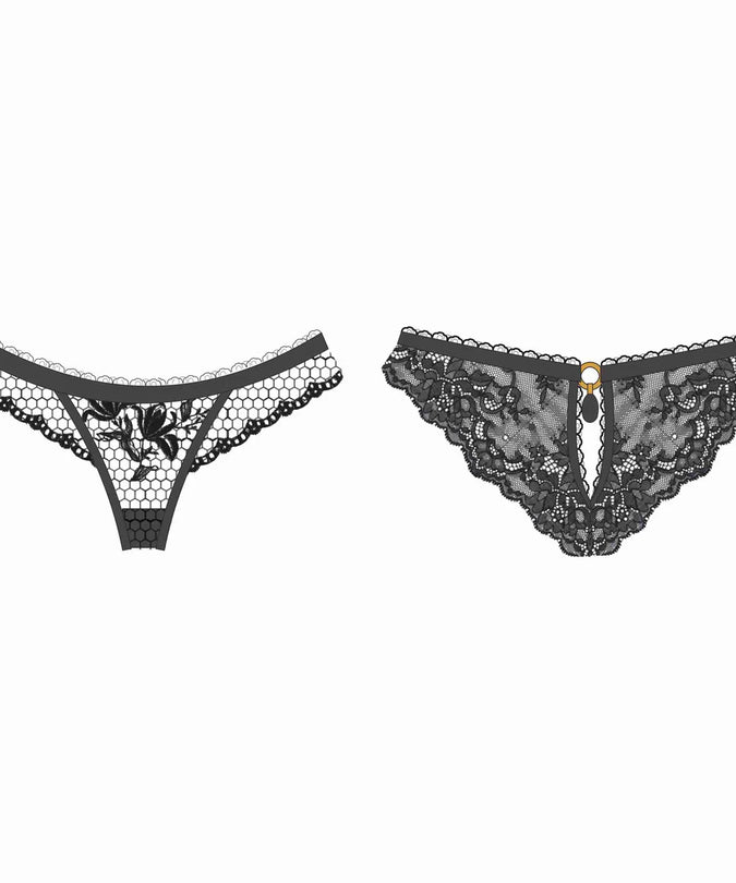 Brazilian Brief Jessica in Zwart