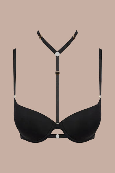 Maison Close – Tapage Nocturne Push-Up Bra Black
