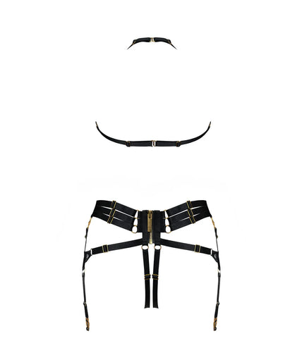 Mari Suspender Harness Black