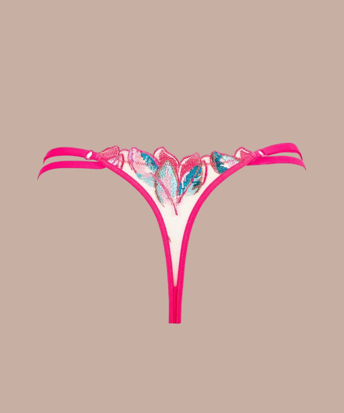 Atelier Amour – Oiseau de Paradis Thong Cherry