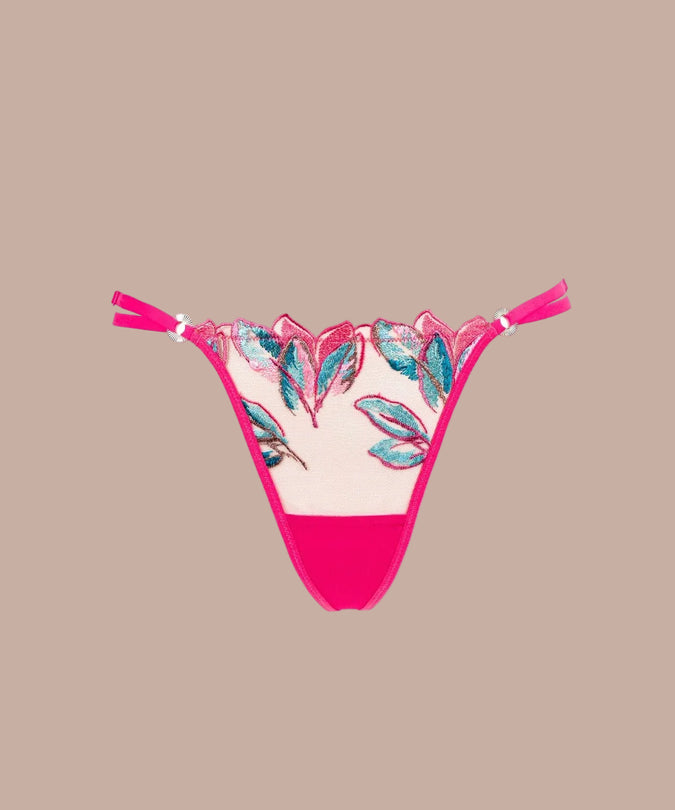Atelier Amour – Oiseau de Paradis Thong Cherry