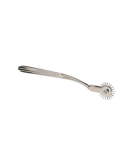 Liebe Seele X-Rose Single Row Wartenberg Pinwheel — Silver