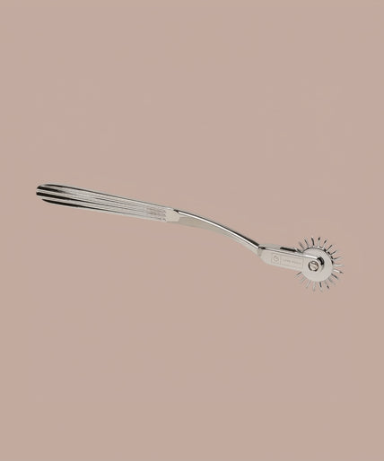 Liebe Seele X-Rose Single Row Wartenberg Pinwheel — Silver