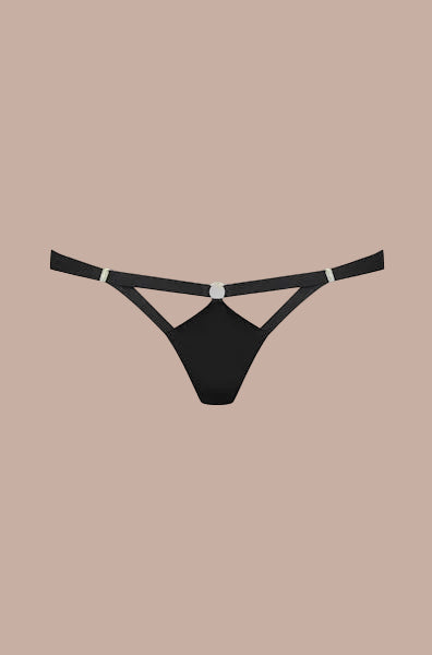 Maison Close – Tapage Nocturne Open Jewelry Brief Black