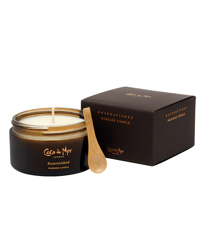 Coco de Mer Roseravished Massage Candle 200g