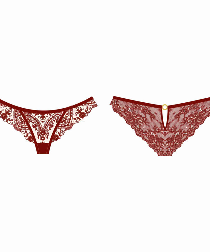 Brief Rio Tattoo Rood