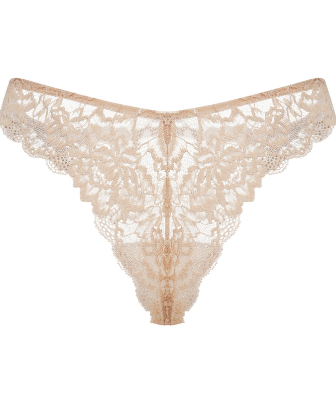 Heavenly Thong Beige