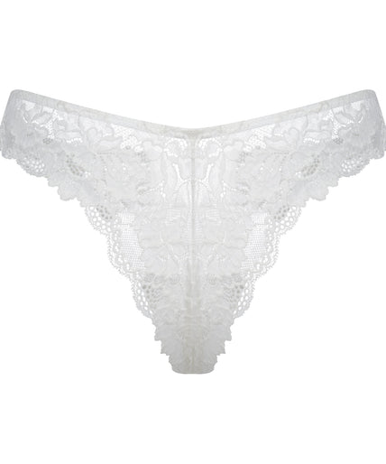 Heavenly Thong White