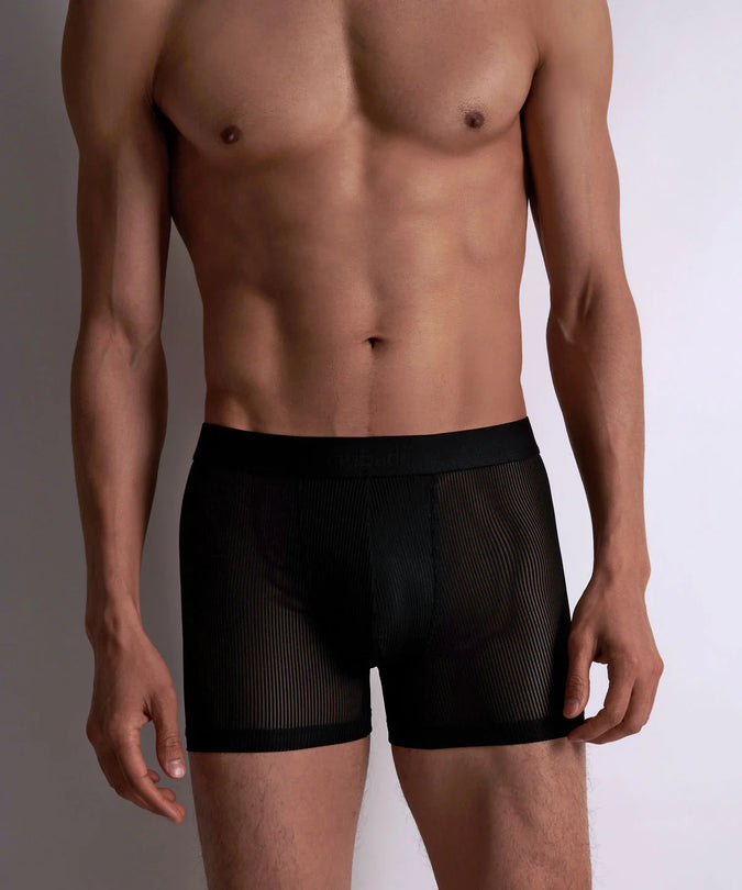 Aubade Men Boxer – Stripes in Black
