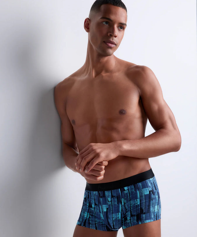Aubade Men Boxer – in Denim Blue Print