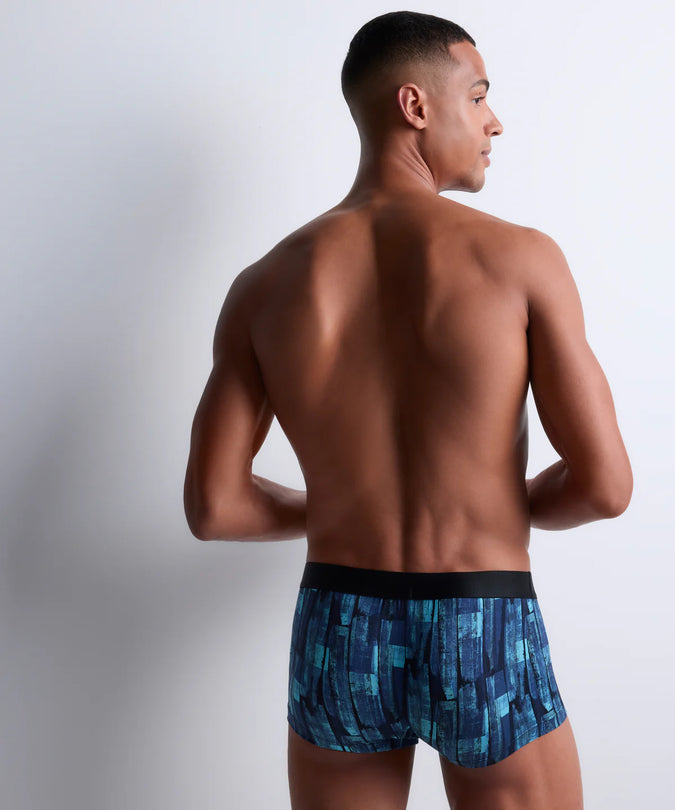 Aubade Men Boxer – in Denim Blue Print