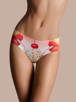 Maison Close – Comic Strip Hipster Panty Ice Cream Pink