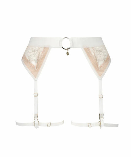 Atelier Amour Après Minuit Suspender - Ivory - Pleasurements