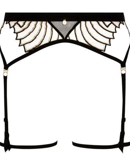 Atelier Amour – Cosmic Dream Garter Belt - Black