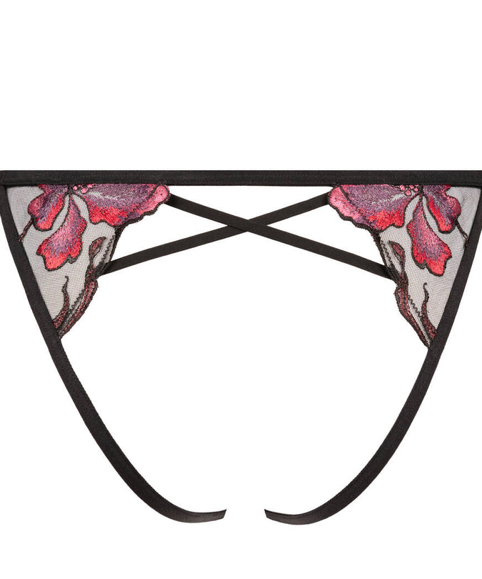 Atelier Amour – Dernier Frisson Open Brief - Black & Red