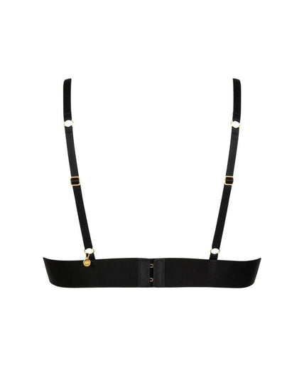 Atelier Amour Enlace Moi Triangle Bra - Black - Pleasurements
