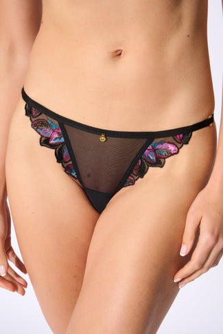 Atelier Amour Oiseau de Paradis Brief – Flowered - Pleasurements