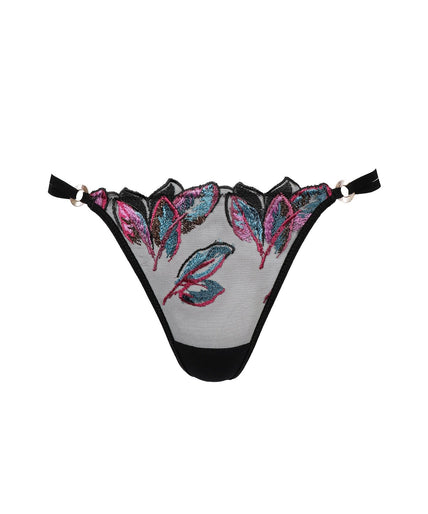 Atelier Amour Oiseau de Paradis Thong – Flowered - Pleasurements