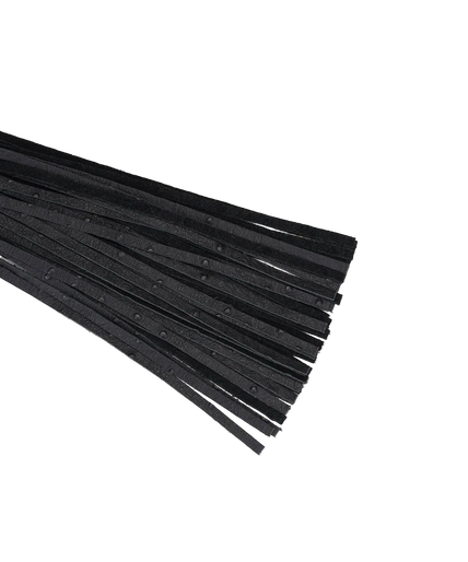 Liebe Seele Demon's Kiss Small Black Leather Flogger