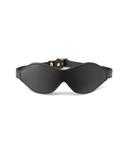 Black Leather Blinddoek