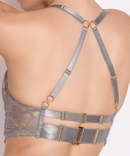 Bordelle Alta Bodice Bra Platinum - Pleasurements