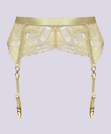 Bordelle Alta Suspender Lemon - Pleasurements