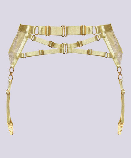 Bordelle Alta Suspender Lemon - Pleasurements