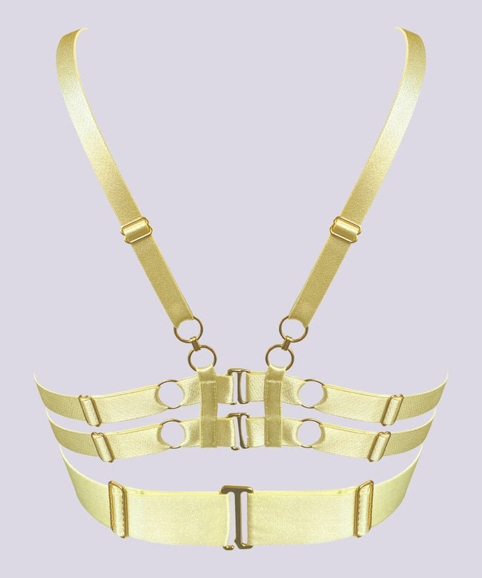 Bordelle Cadi Balconette Wire Bra Lemon - Pleasurements