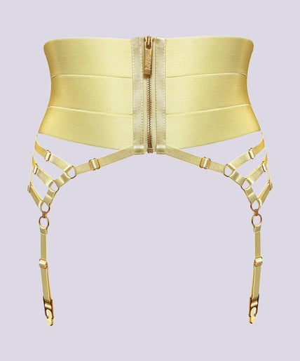 Bordelle Circe Suspender Lemon - Pleasurements