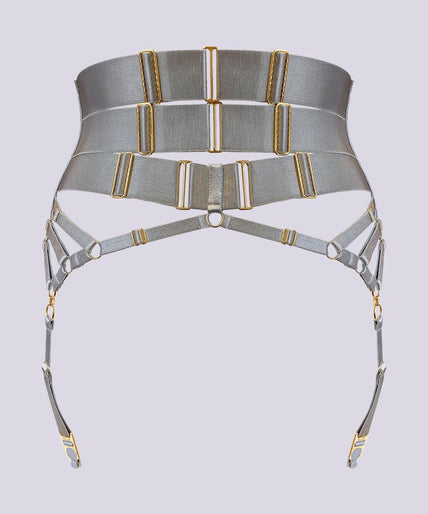 Bordelle Circe Suspender Platinum - Pleasurements