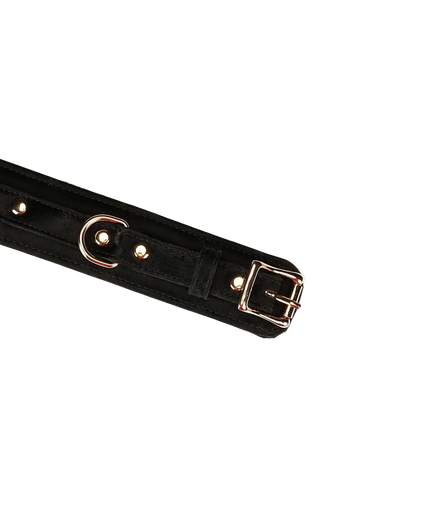 Liebe Seele Boudoir Amor Vegan Wrist Cuffs – Black