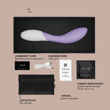 LELO – MONA Twist G-Spot Vibrator – Lavender - by Pleasurements